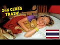 $25 OVERNIGHT THAILAND SLEEPER TRAIN 2nd CLASS 🇹🇭 | Krabi to Bangkok