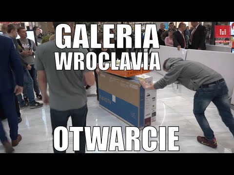#Galeria #Wroclavia #Otwarcie nowego centrum handlowego we Wrocławiu wideo