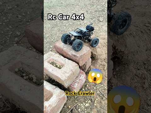 NEW RC REMOTE CONTROL ROCK CRAWLER TRUCK 4x4 MATERIAL WITH SMOKE #toys #shorts #short #unboxing