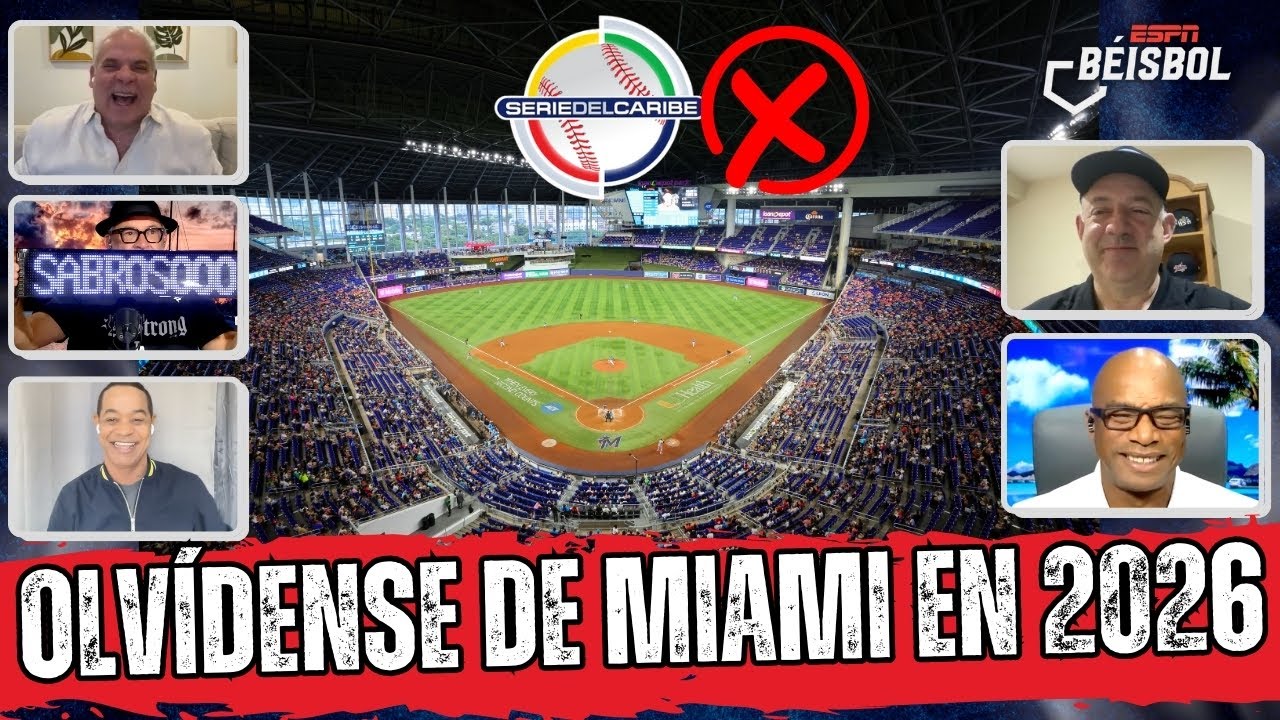 MIAMI NO SERÁ SEDE de la SERIE DEL CARIBE en 2026. MÉXICO Y PANAMÁ son CANDIDATOS | ESPN Beisbol