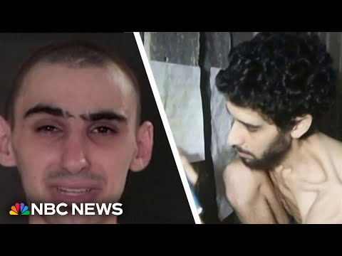 Emaciated Israeli hostages seen in released propaganda videos