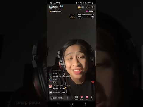 16/5/2022 (5) Ara Johari - Karena Ku Sanggup (Agnes Monica) TikTok LIVE
