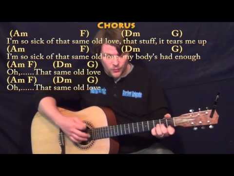 Same Old Love (Selena Gomez) Strum Guitar Cover Lesson in Am with Chords/Lyrics
