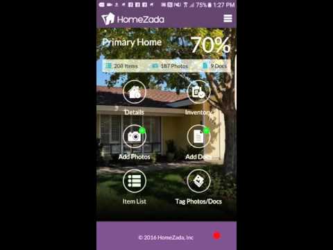 HomeZada Mobile video thumbnail