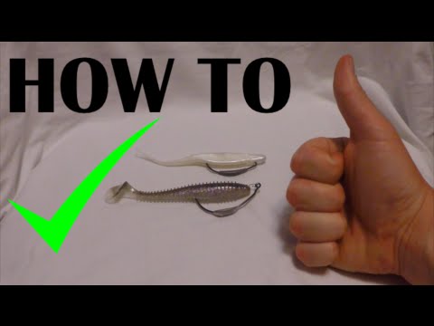 How to Rig a Swimbait with a Weighted Hook