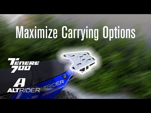 Features of the T7 Rear Luggage Rack :