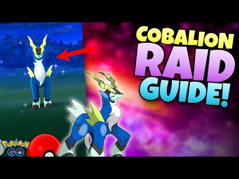 HOW TO GET SHINY COBALION!!  Pokémon GO Raid Guide!