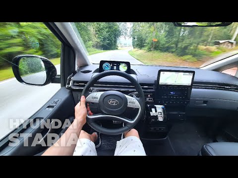 New Hyundai STARIA Lounge 2022 Test Drive POV
