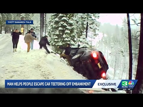 Good Samaritan helps rescue family from near-death crash on Highway 50