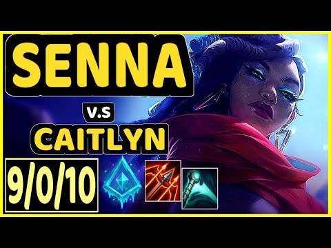 TALLY (SENNA) vs CAITLYN - 9/0/10 KDA BOTTOM ADC GAMEPLAY - OC Ranked GRANDMASTER