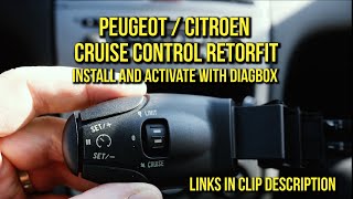 Retrofit Cruise Control Peugeot 308 307 207 407 30