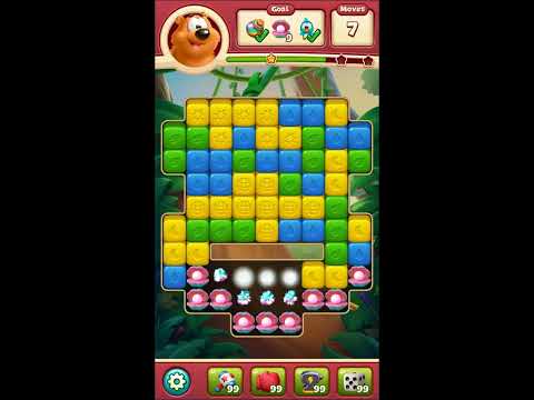 Toon Blast Level 6240 - NO BOOSTERS 🐻🐺🐱 | SKILLGAMING ✔️