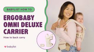 How to Use the Ergobaby Omni Deluxe Carrier | Back Carry Tutorial