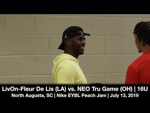 LivOn-Fleur De Lis 16U vs. NEO Tru Game (OH) - Nike EYBL Peach Jam, Game 4