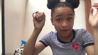 2 high bun Curly Hairstyle Tutorial