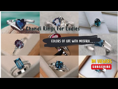 Chandi Rings For Ladies #colorsoflifewithmusfira #viral #new