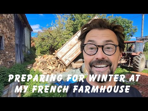 Farmhouse Restoration France Episode 27: Autumn Garden preparation, A New Life In Central France.