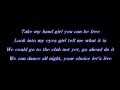 Dance the night away lyrics on screen David Banner HQ (Footloose 2011)