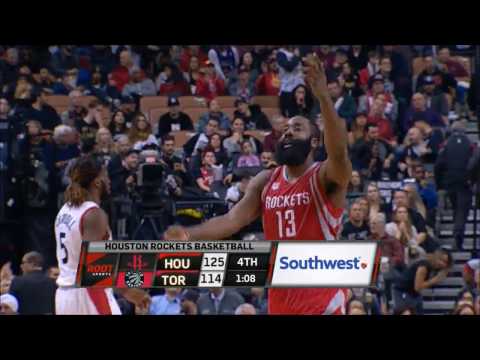 James Harden steps up defensively to close out Raptors