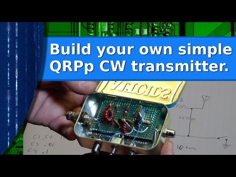Ham Radio - Build your own QRPp CW transmitter