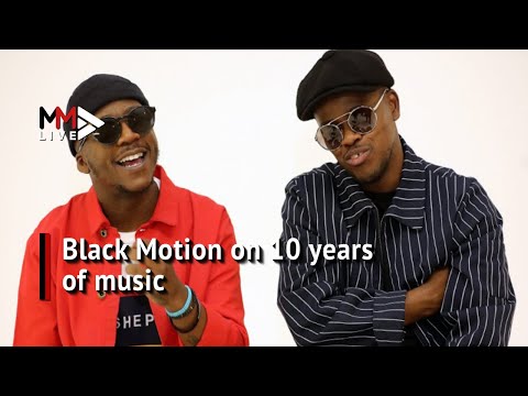 On set with Black Motion 10 years of spiritualism, music and lessons