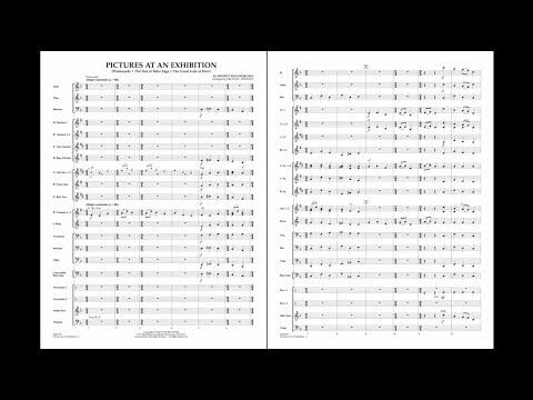 Pictures at an Exhibition by Modest Moussorgsky/arr. Michael Sweeney