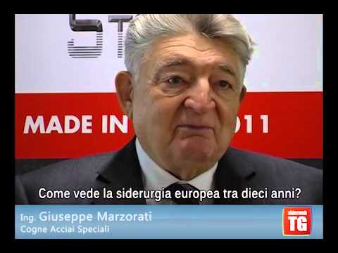 Giuseppe Marzorati - Presidente Cogne Acciai Speciali