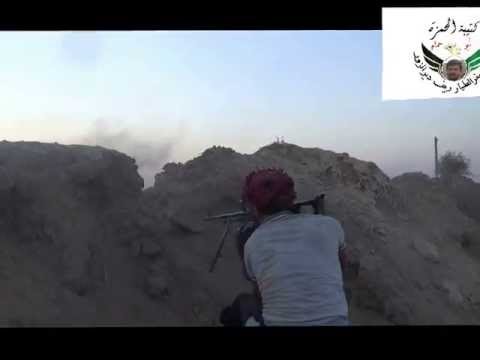 اشتباكات بين عناصر كتيبة الحمزة وقوات النظام على مشارف مطار دير الزور العسكري