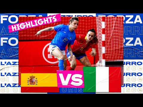 Highlights: Spagna-Italia 3-1 - Futsal (14 dicembre 2022)