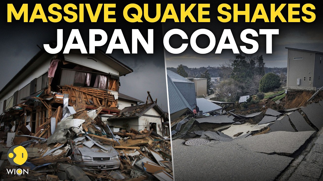 Japan Earthquake: MASSIVE 6.6 Magnitude Quake Jolts Japan Again, Buildings Shake Violently | WION