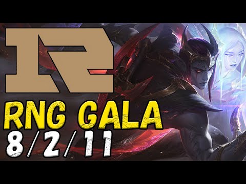 RNG GALA アフェリオス(Aphelios) VS サミーラ(Samira) BOT ADC patch 12.18 NA RANK
