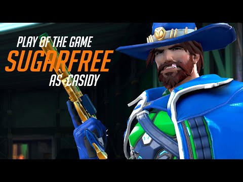 WHAT PRO CASSIDY LOOKS LIKE IN OW 2 - SUGARFREE! POTG! [ OVERWATCH 2 SEASON 3 TOP 500 ]