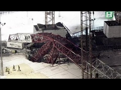 Severe rain contributed to crane collapse in Mecca, say Saudi officials