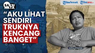 Detik-detik Truk Rem Blong di Ngaliyan! Saksi Mata "Kencang Banget, Ngeri!"