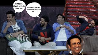 Krushna Abhishek stunned reaction to Rajiv's savage punchline on Mama Govinda | Kapil Reaction is…