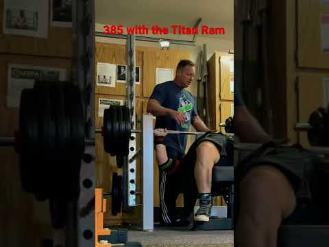 Using the Titan Ram for some overload bench