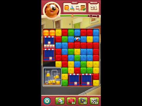 Toon Blast Level 2298 - NO BOOSTERS 🐻🐺🐱 | SKILLGAMING ✔️