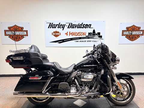 2021 FLHTK Harley-Davidson® Ultra Limited Vivid Black - Chrome Finish