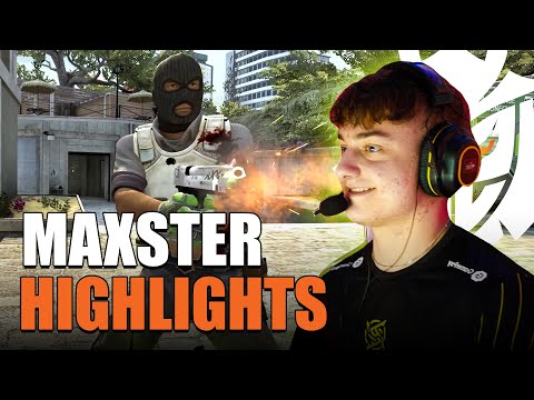 NEXT NIP STAR? | Best CS:GO Highlights from maxster from Young Ninjas