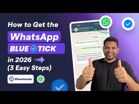 How to Get Green Tick Verification for WhatsApp Business Account