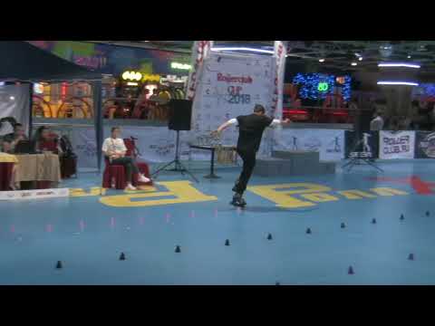 07 20180804 Moscow Rollerclub Cup Freestyle Slalom Classic Senior Men Churilov Andrei 07 place