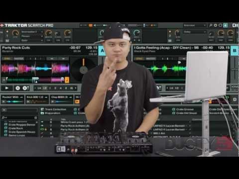 DJ Dynamix on Native Instruments' Traktor Kontrol S4 (Routine)