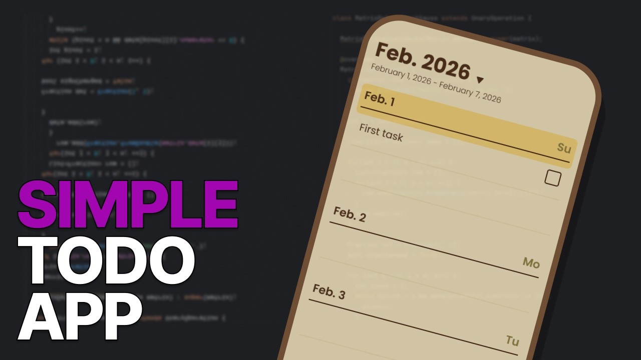 How I Built a Simple Flutter Todo App