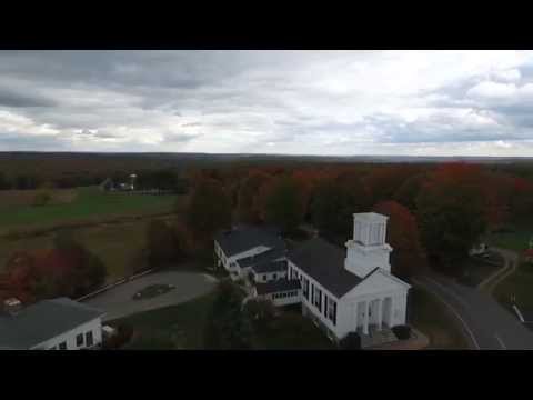 New England Town of Bolton CT Fall