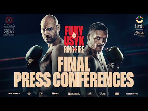 Tyson Fury vs Oleksandr Usyk Final Press Conference LIVE: UNDISPUTED heavyweight crown #RiyadhSeason
