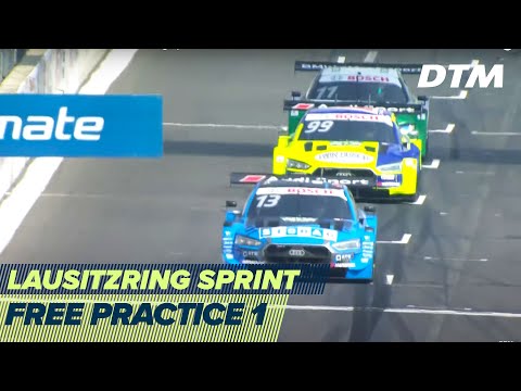 2020年 DTM ラウジッツリンク(ドイツ) 練習走行の様子を捉えたライブ映像