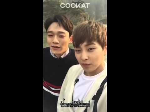 [SUB THAI] Travel without manager : Chen & Xiumin's Self cam#2