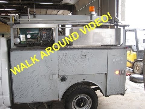 STEELWELD UTILITY TRUCK BODY ROLLING TOOL BOX! 1473 SOLD.