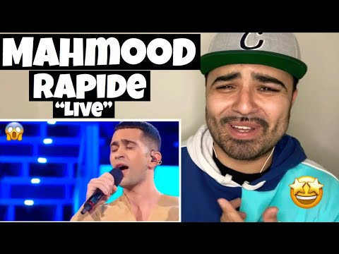 Reacting to MAHMOOD - RAPIDE (LIVE)