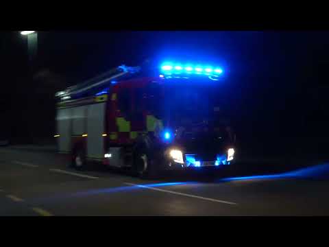 Eccles Pump Responding- Greater Manchester Fire And Rescue Service